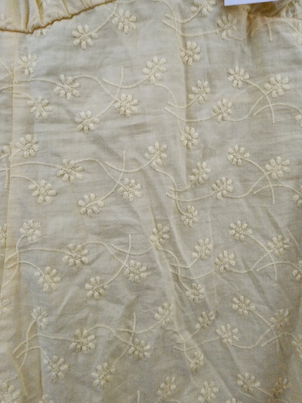 NWT Yellow Embroidered Ruffle Sundress - Picture 5 of 5